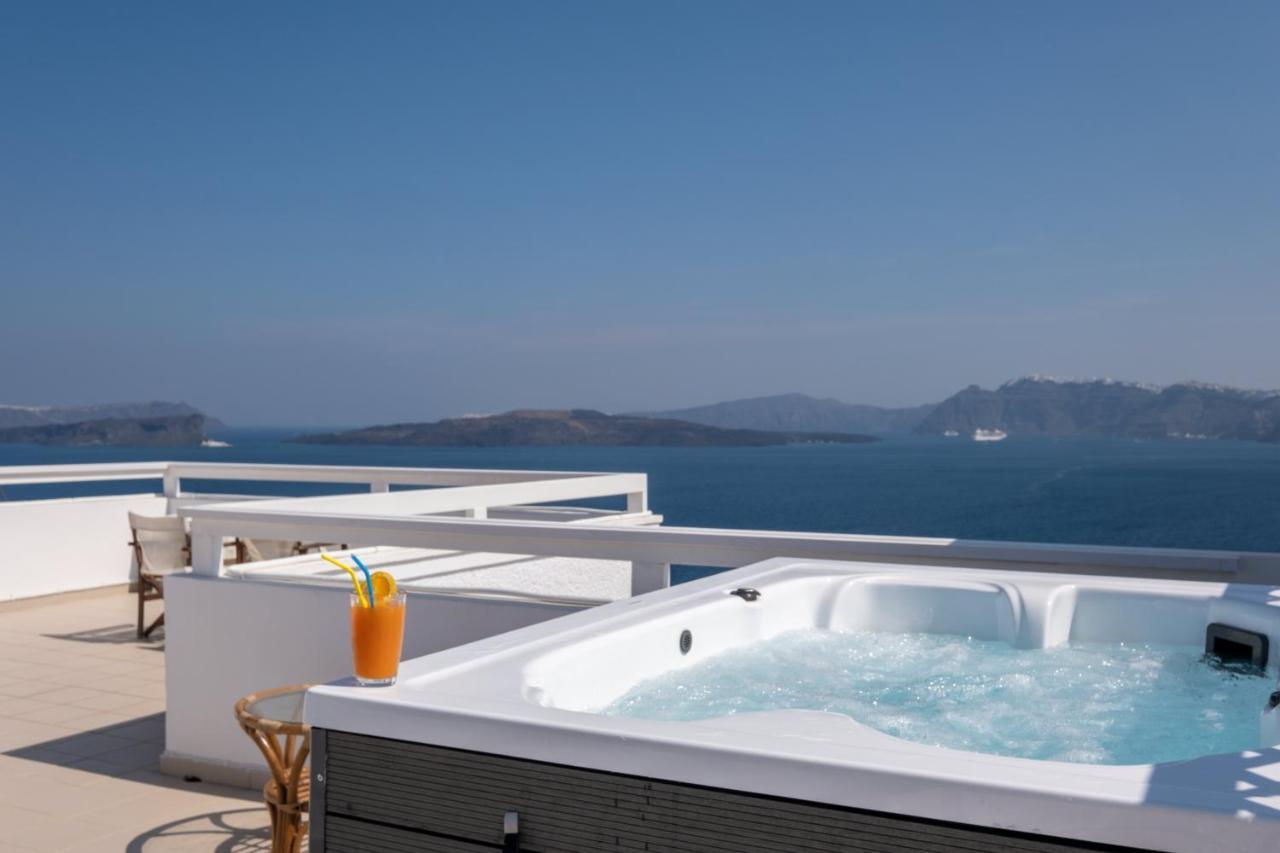 Alba Caldera Villa Akrotírion 外观 照片